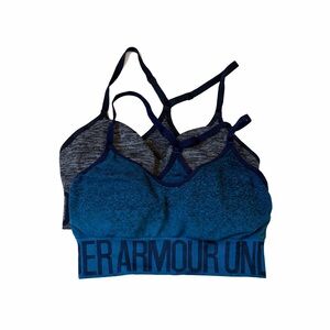 Under Armour Women's Sports Bra Duo - Teal and Charcoal
